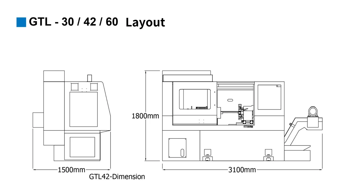 Torno CNC ARIX GTL 60 — foto 2