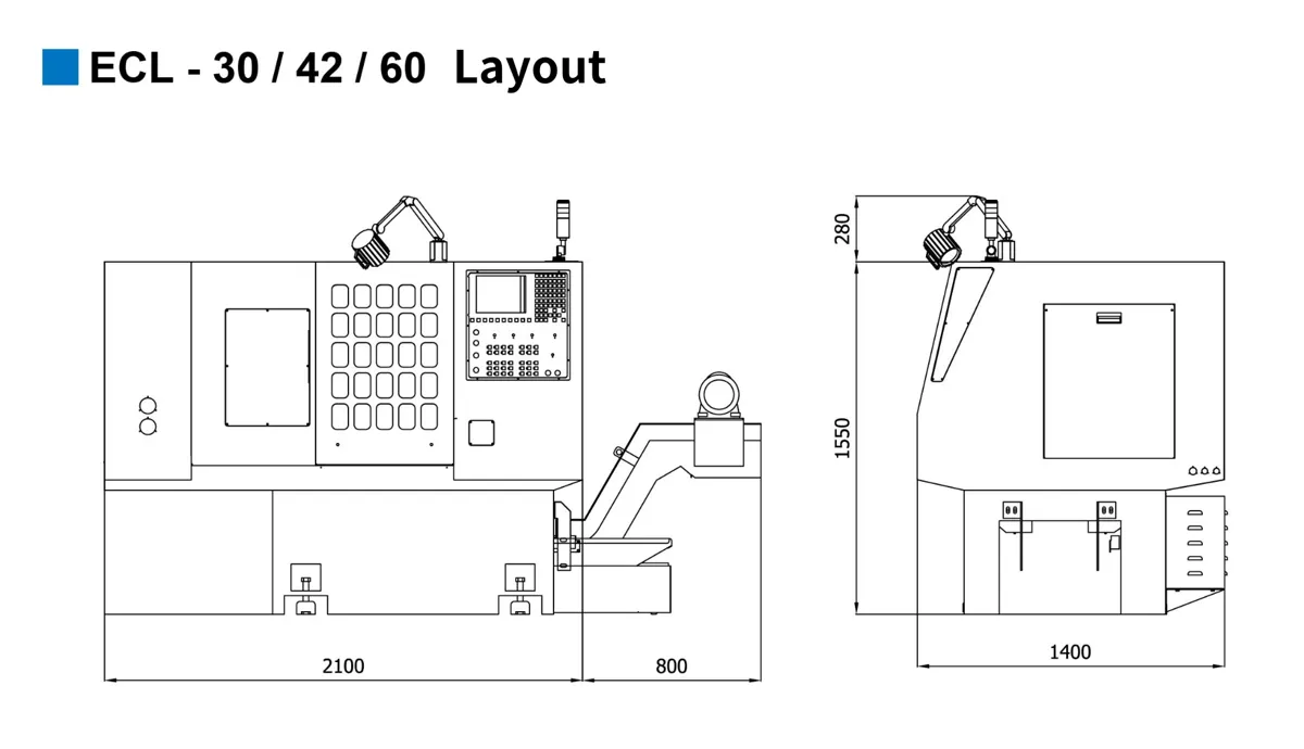 Torno CNC ARIX ECL 60 — foto 2